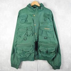 画像1: 【SALE】 90's Lakestream by HODGMAN ナイロンフィッシングジャケット XL (1)