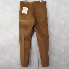 画像2: 60's CUSTOM TAILORED コーデュロイパンツ W33 フラッシャー付き DEADSTOCK (2)