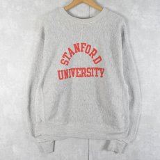 画像1: 90's USA製 REVERSE WEAVE TYPE "STANFORD UNIVERSITY" プリントスウェット XL (1)