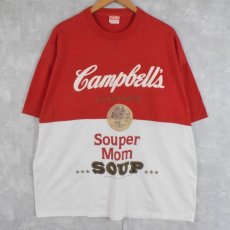画像1: 80's Campbell's Soup "M'm! M'm! GOOD!" プリントTシャツ XXL (1)