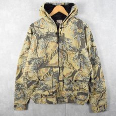 画像1: 90's Everywear West USA製 リアルツリーカモ柄 ハンティングジャケット M (1)