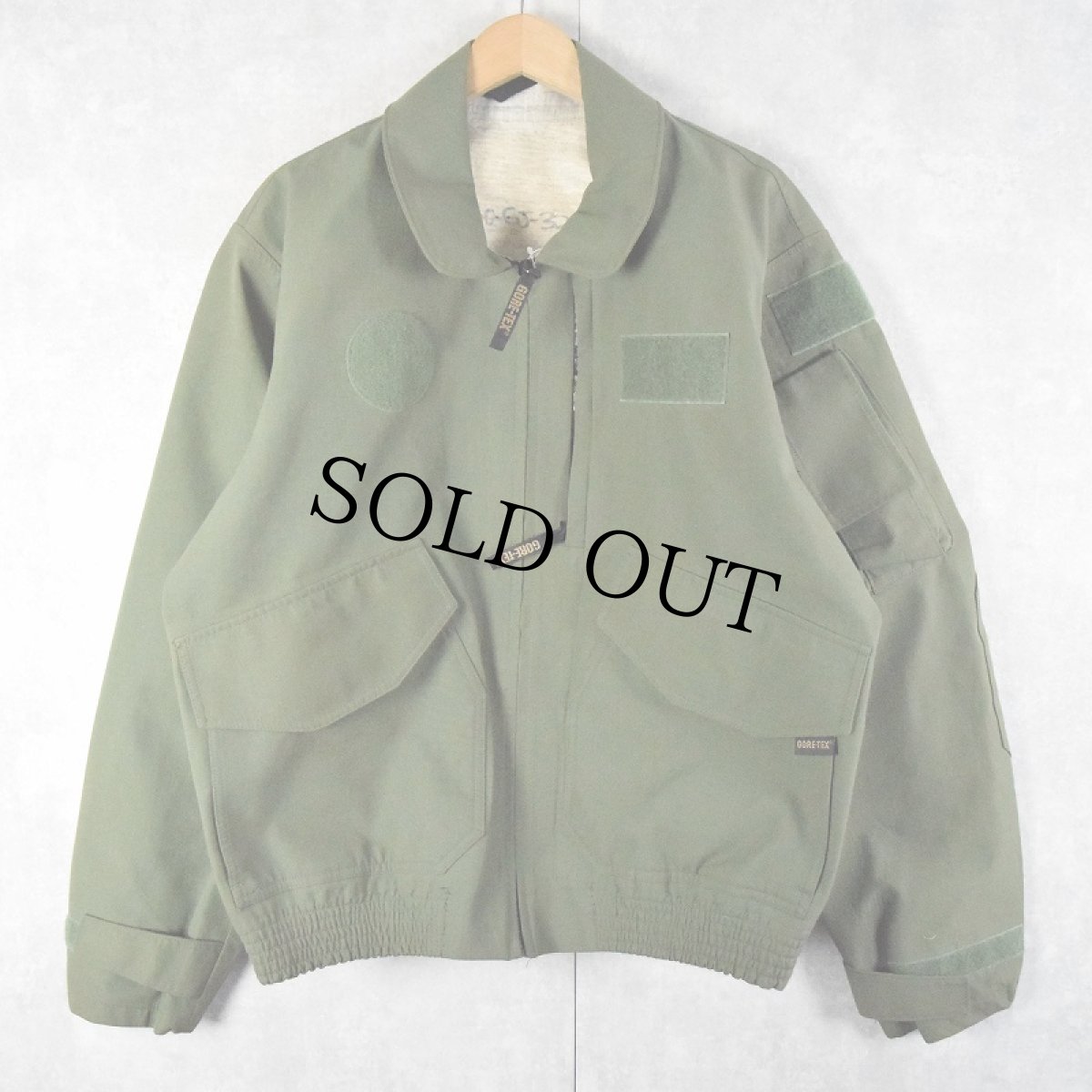 画像1: U.S.MILITARY MCPS CWU-106/P NOMEX/GORE-TEX Flight Jacket (1)