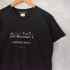 画像1: DOLCE&GABBANA ITALY製 "snatch" コメディ映画プリントTシャツ (1)
