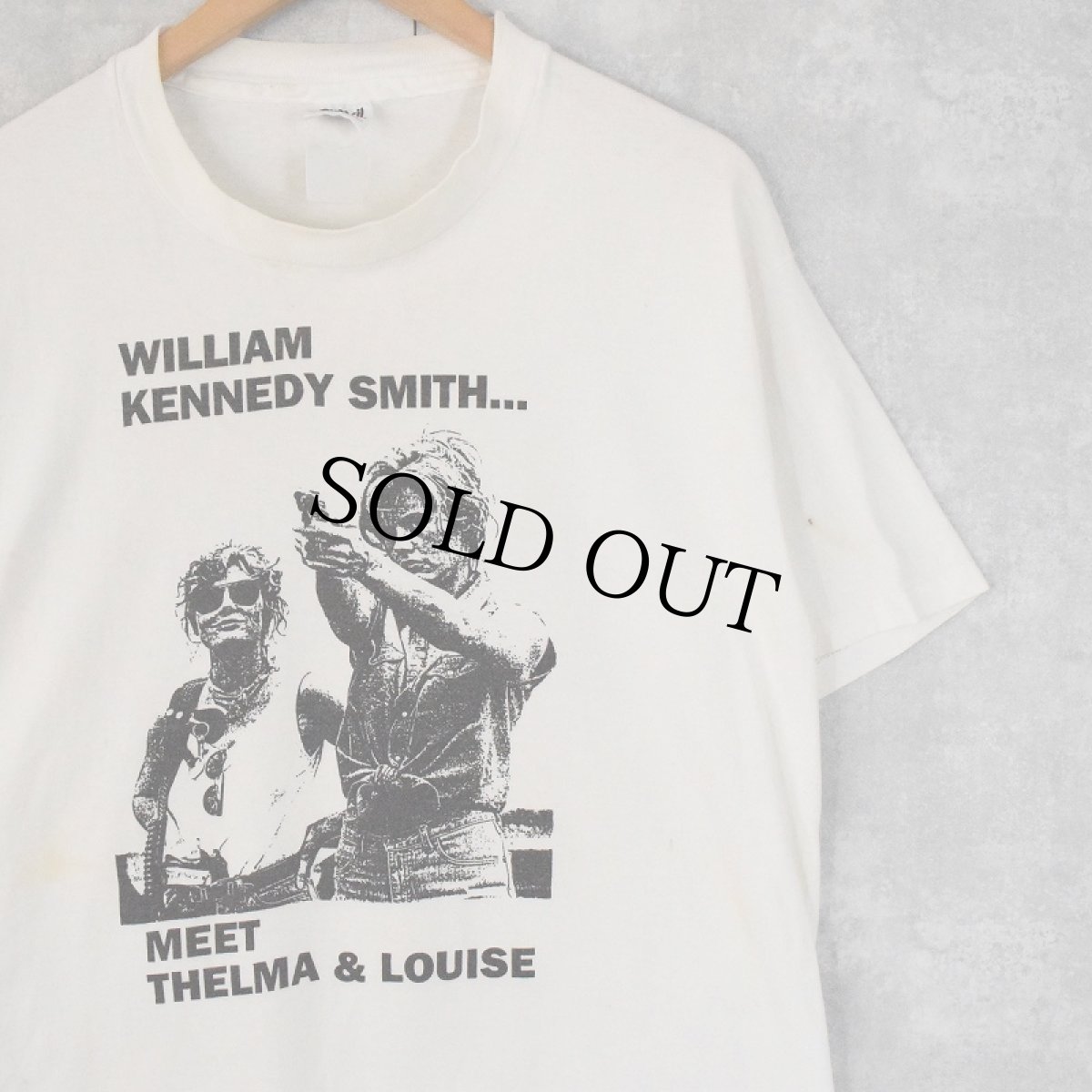 画像1: 90's THELMA&LOUISE USA製 映画プリントTシャツ XL (1)