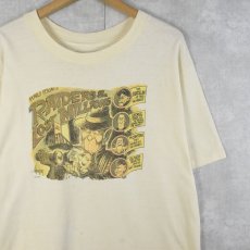 画像1: 80's Ronald Reagan アメリカ元大統領 映画パロディTシャツ (1)