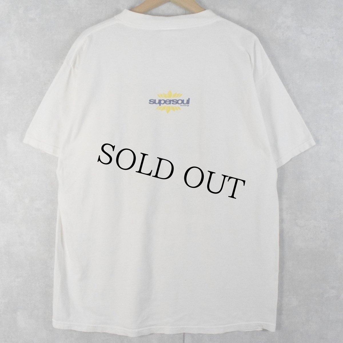 画像2: 90's Shelter "Supersoul recordings" ハードコアバンドTシャツ XL (2)