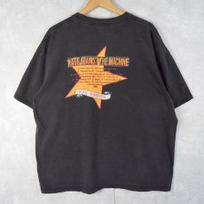 画像2: 90's RAGE AGAINST THE MACHINE "EVIL EMPIRE TOUR 1996" ロックバンドツアーTシャツ (2)