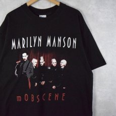 画像1: 2000's MARILYN MANSON "MOBSCENE" ロックバンドTシャツ XL (1)