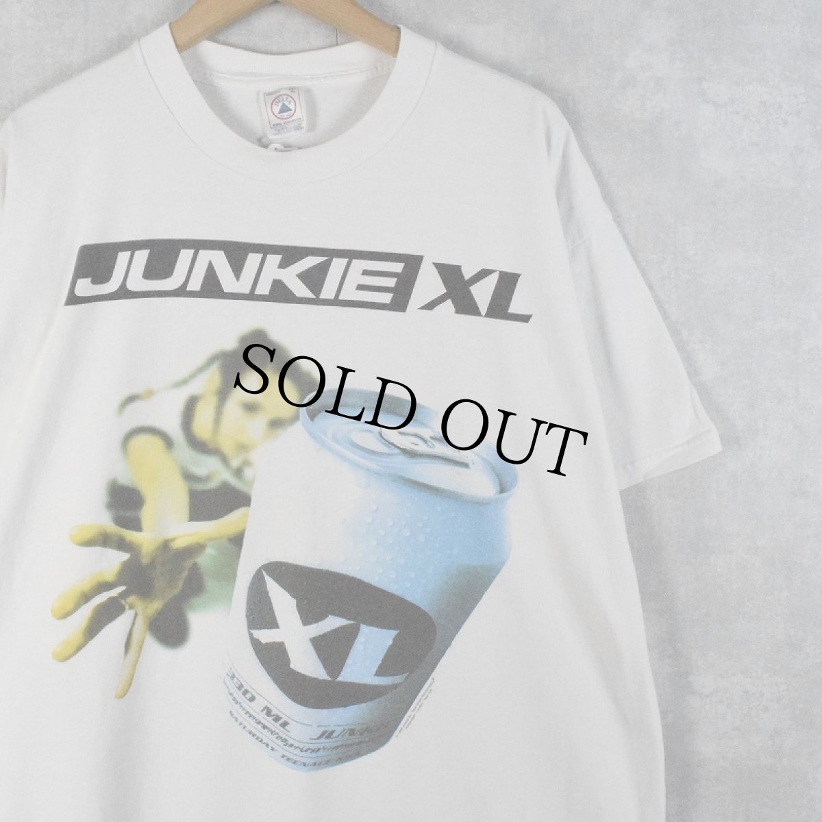 画像1: 90's JUNKIE XL "XPAND YOUR LIMITS" ミュージシャンTシャツ XL (1)