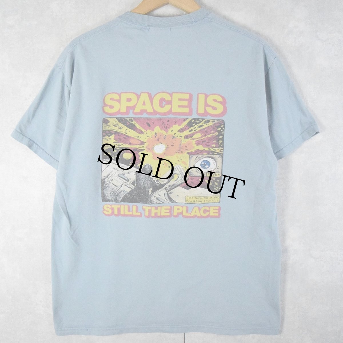 画像2: 2000's THE FLAMING LIPS "SPACE IS STILL THE PLACE 2003" ロックバンドツアーTシャツ M (2)