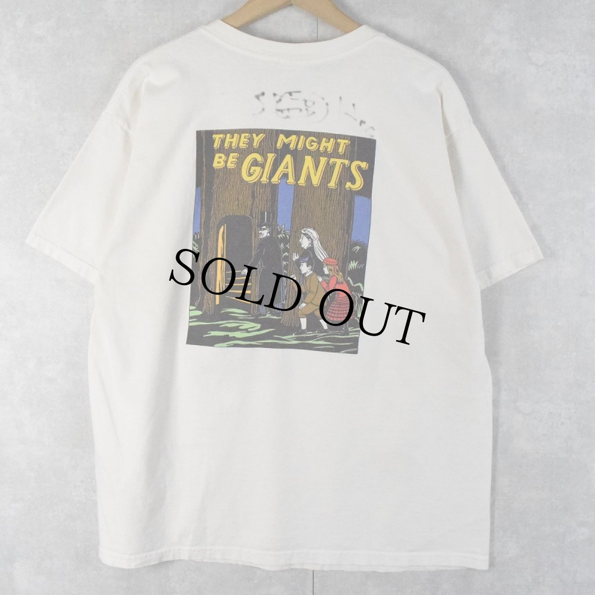 画像2: [お客様お支払い処理中]2000's They Might Be Giants ロックバンドTシャツ XL (2)