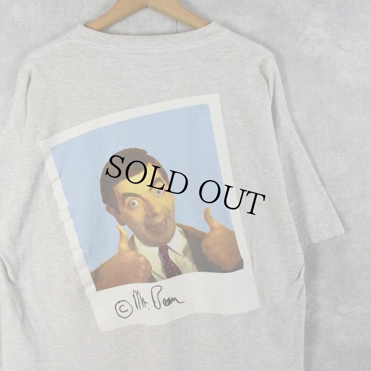 画像2: 90's Mr. Bean コメディアンプリントTシャツ XL (2)