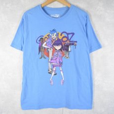 画像1: Gorillaz ロックバンドTシャツ L (1)