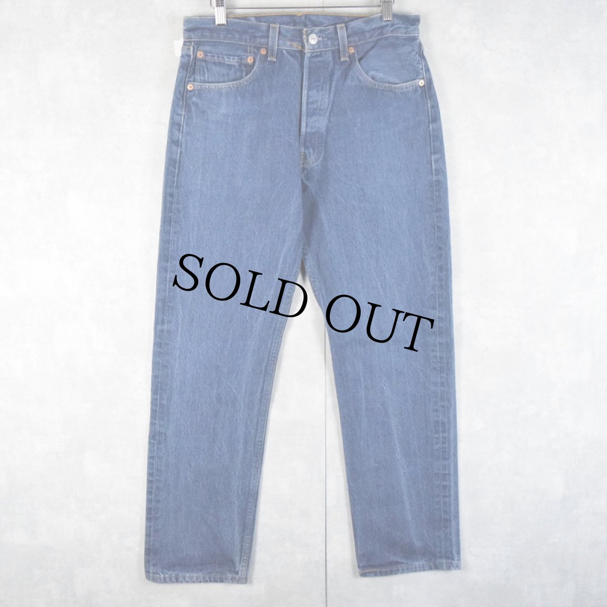 画像1: 2000's Levi's 501 USA製 デニムパンツ W31 (1)