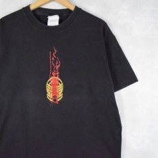 画像1: 2000's Sunn O))) ドゥームメタルバンドツアーTシャツ BLACK L (1)