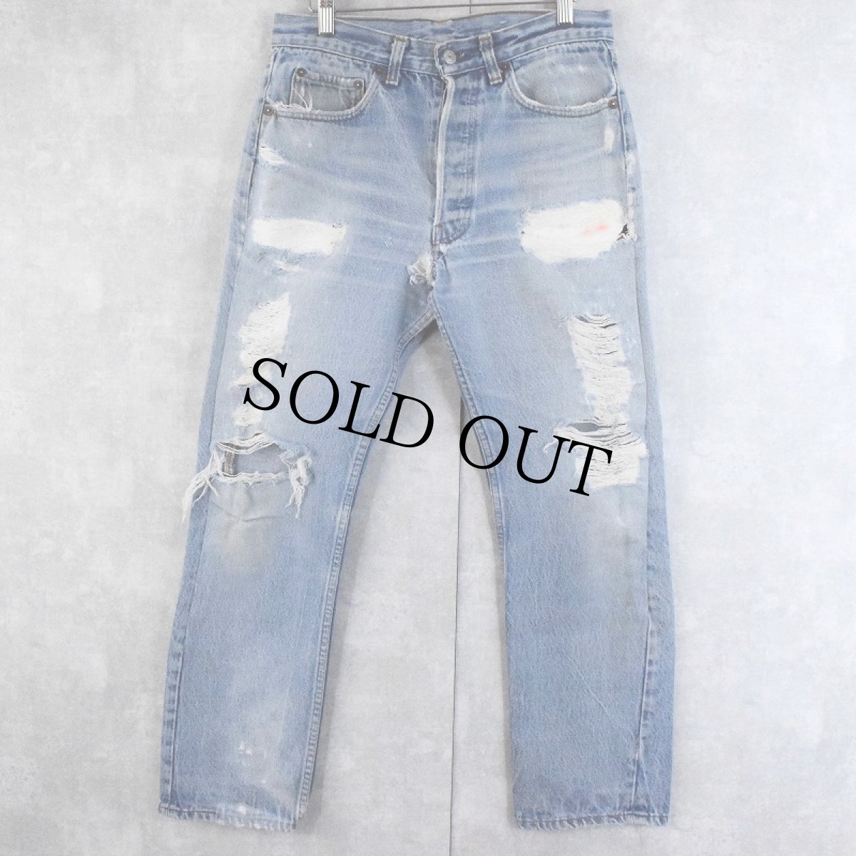画像1: 80's Levi's 501 デニムパンツ W31 (1)