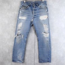 画像1: 80's Levi's 501 デニムパンツ W31 (1)