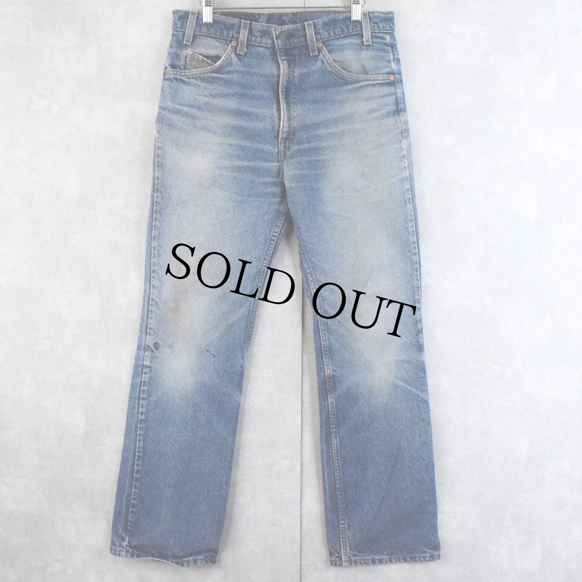 画像1: 90's Levi's 517 USA製 オレンジタブ デニムパンツ W33 (1)