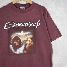 画像1: 【お客様お支払い処理中】90's "Emmanuel" バンドプリントTシャツ XL (1)