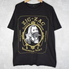 画像1: ZIG-ZAG "Braunstein Freres" 巻きたばこメーカー プリントTシャツ (1)