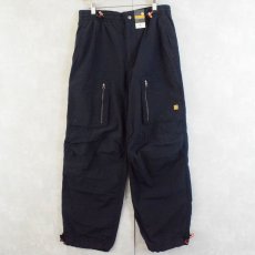 画像1: OLD NAVY 60/40クロス リップストップ カーゴパンツ NAVY M フラッシャー付き (1)