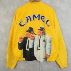 画像1: 90's CAMEL キャラクタープリント ペーパージャケット XL (1)