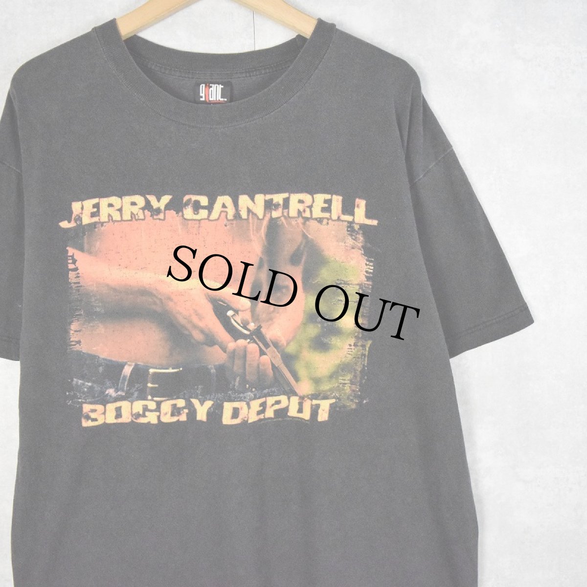 画像1: 90's JERRY CANTRELL "BOGGY DEPOT" ミュージシャンTシャツ L (1)
