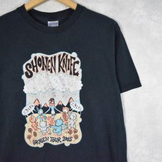 画像1: 2000's Shonen Knife "GOKIGEN TOUR 2005" ガールズバンドTシャツ S (1)