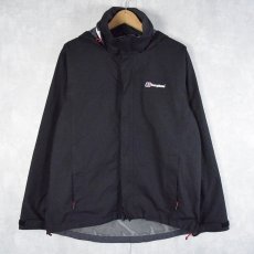 画像1: 90's berghaus ナイロンマウンテンパーカー BLACK M (1)