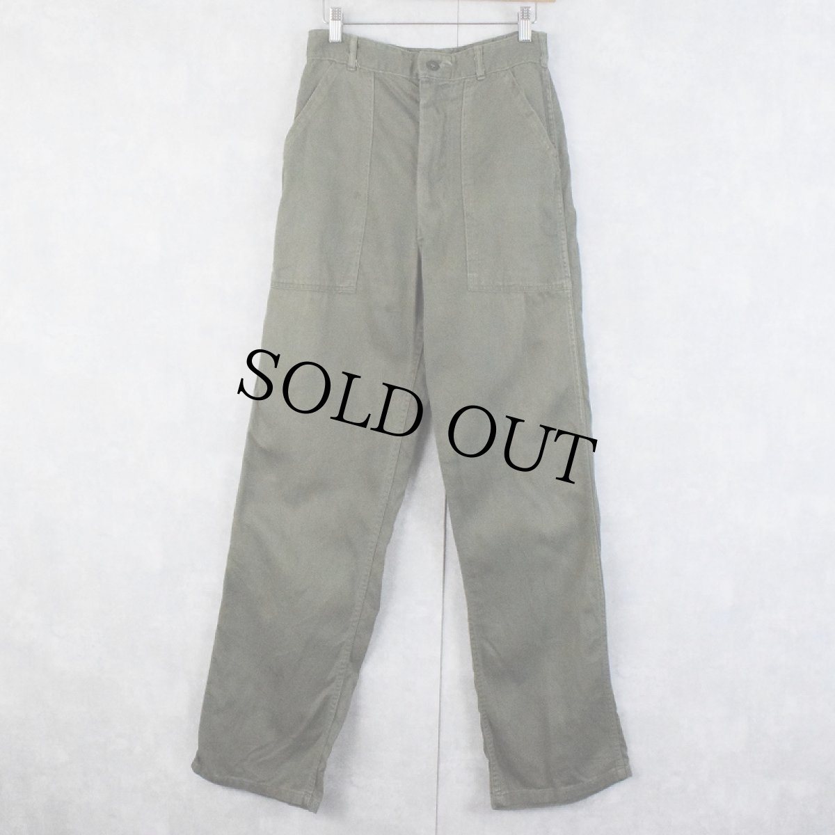 画像1: 【SALE】 60's U.S.ARMY ベイカーパンツ W28 (1)