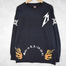 画像2: 90's METALLICA  USA製 "METALLICA SAN FRANCISCO 15YEARS" ヘヴィメタルバンドロンT L (2)