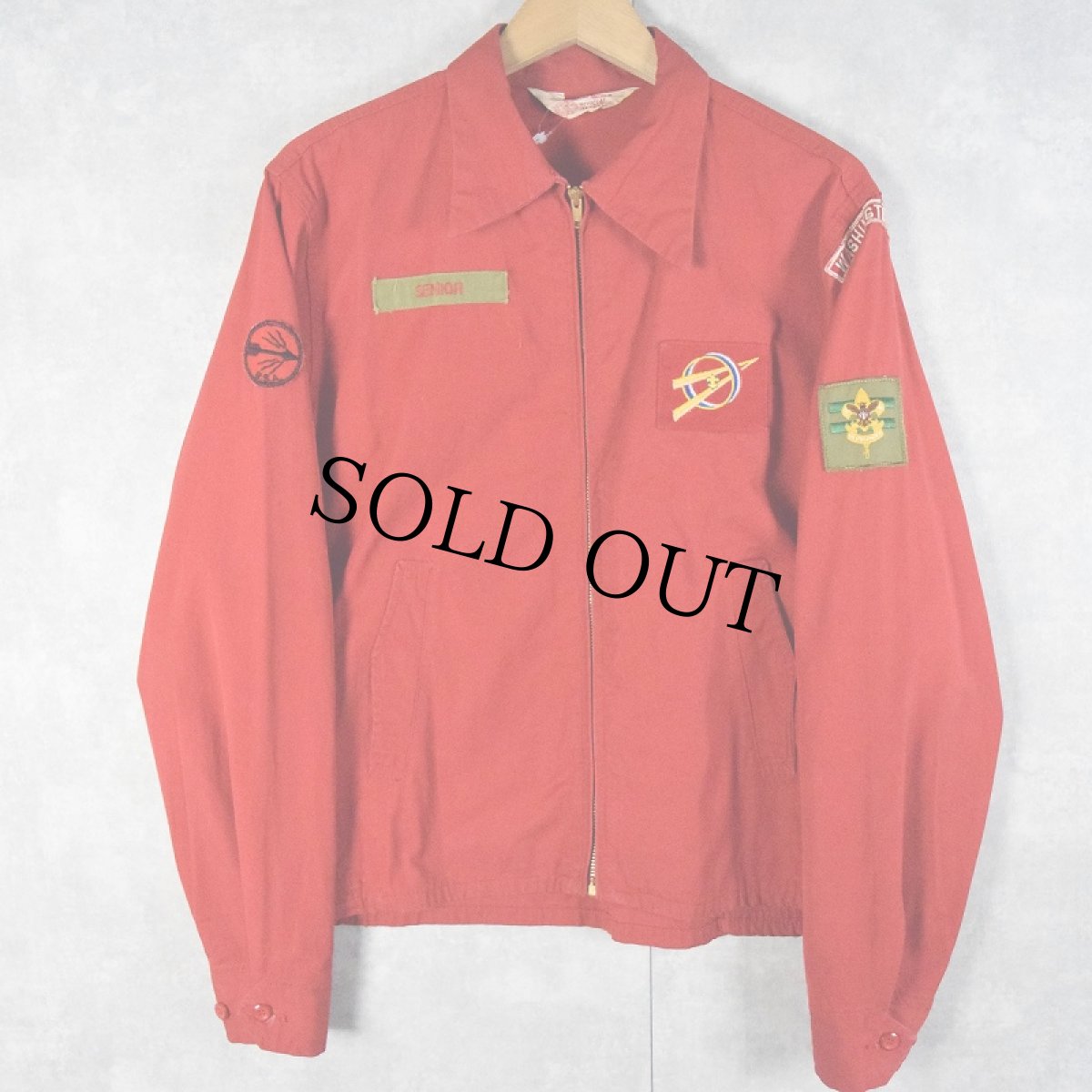 画像2: 60's BOY SCOUTS OF AMERICA パッチ付き スイングトップ (2)