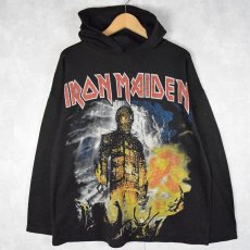 画像1: IRON MAIDEN ヘヴィメタルバンドスウェットフーディー L (1)