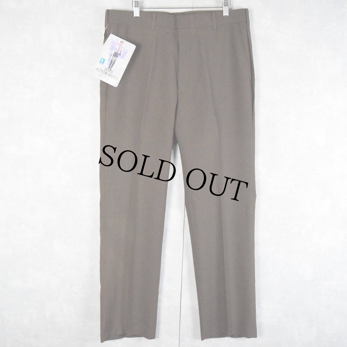 画像1: 80〜90's Levi's ACTION SLACKS DEADSTOCK W35 (1)