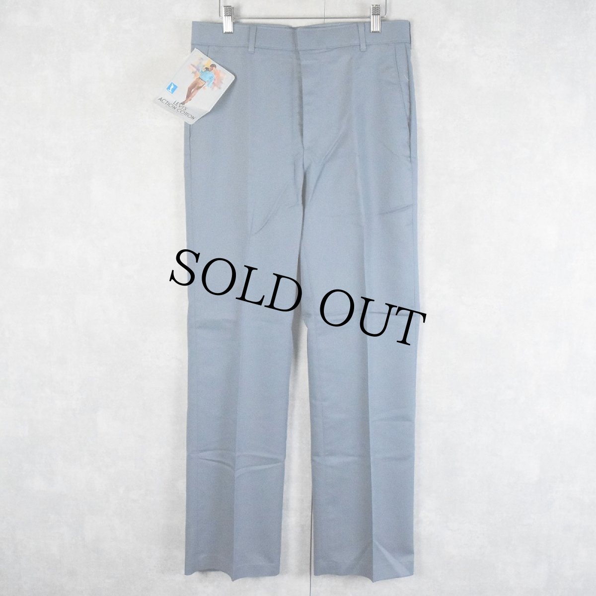 画像1: 80〜90's Levi's ACTION SLACKS DEADSTOCK W31 (1)