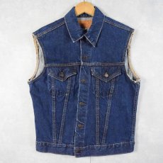 画像1: 60〜70's Levi's 70505 カットオフデニムジャケット (1)