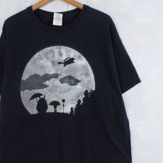 画像1: となりのトトロ 映画プリントTシャツ BLACK L (1)