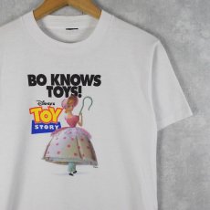 画像1: 90's Disney TOY STORY "BO KNOWS TOYS!" キャラクタープリントTシャツ (1)