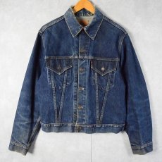 画像1: 60's LEVI'S 557 BIGE USA製 3rd デニムジャケット size42 (1)