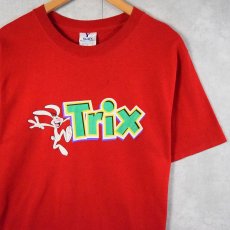 画像1: Trix シリアル企業 プリントTシャツ M (1)