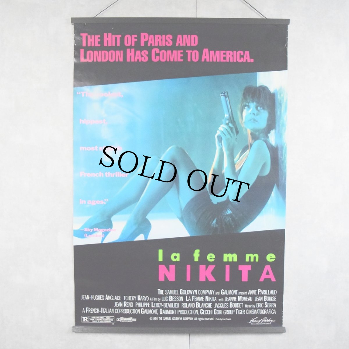 画像1: 90's NIKITA Movie Poster (1)