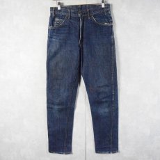 画像1: 60〜70's LEVI'S 606 BIGE 黒タブ デニムパンツ W30 (1)