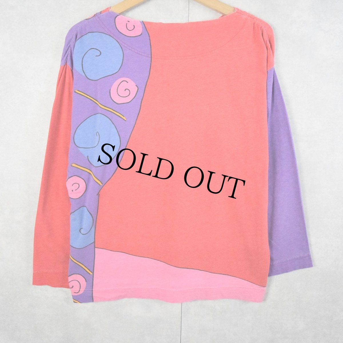 画像2: 80's NEO MAX "PETER MAX SIGNATURE SERIES" アート柄 ロンT  (2)