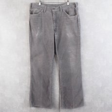 画像1: 70's Levi's 646 ベルボトム コーデュロイパンツ W36 (1)