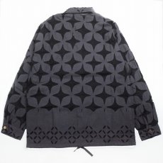 画像2: 【SALE】  ink "CUTWORK SHIRT" BLACK 【L】 (2)