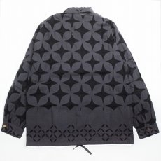 画像2: ink "CUTWORK SHIRT" BLACK 【L】 (2)