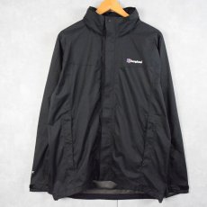 画像1: berghaus "GORE-TEX" フード付き ポリエステルジャケット BLACK L (1)