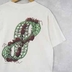 画像1: 90's M.C.Escher USA製 "メビウスの帯" 騙し絵アートTシャツ L (1)