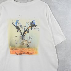 画像1: Ralph Steadman "FLYING DOG" アートプリントTシャツ 2XL (1)