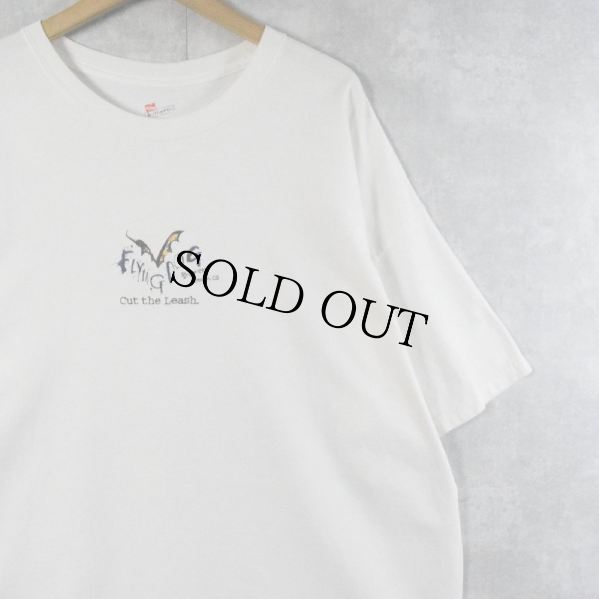 画像2: Ralph Steadman "FLYING DOG" アートプリントTシャツ 2XL (2)